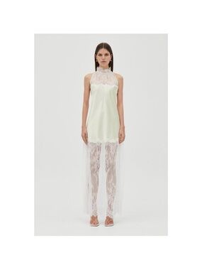THIRD FORM Poetry High-Neck Lace Dress